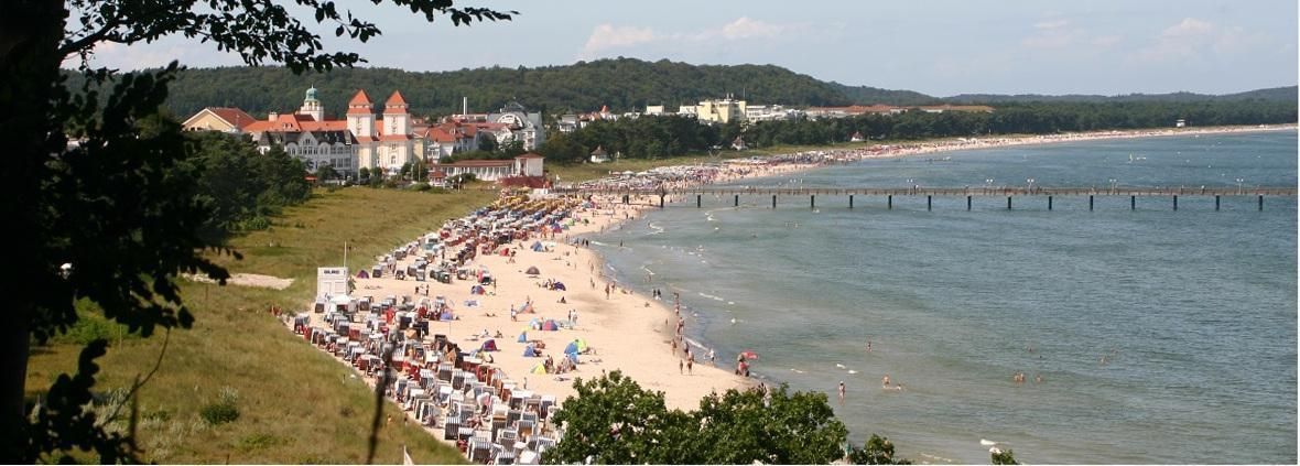 Ferienwohnung Binz Strandpromenade Meerblick
