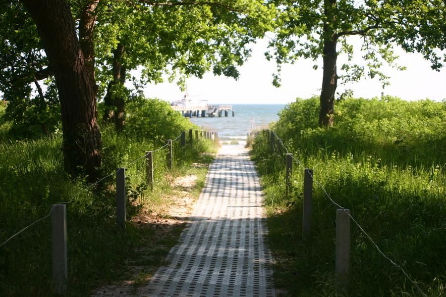 Strandabgang Binz