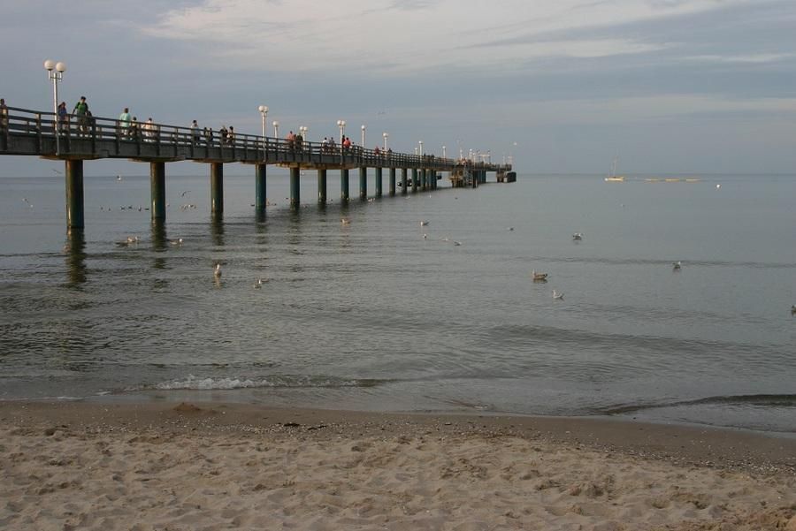 Herbst in Binz Seebrücke