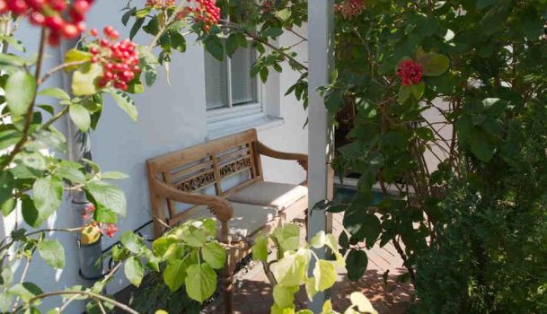 Ferienwohnung Binz Terrasse