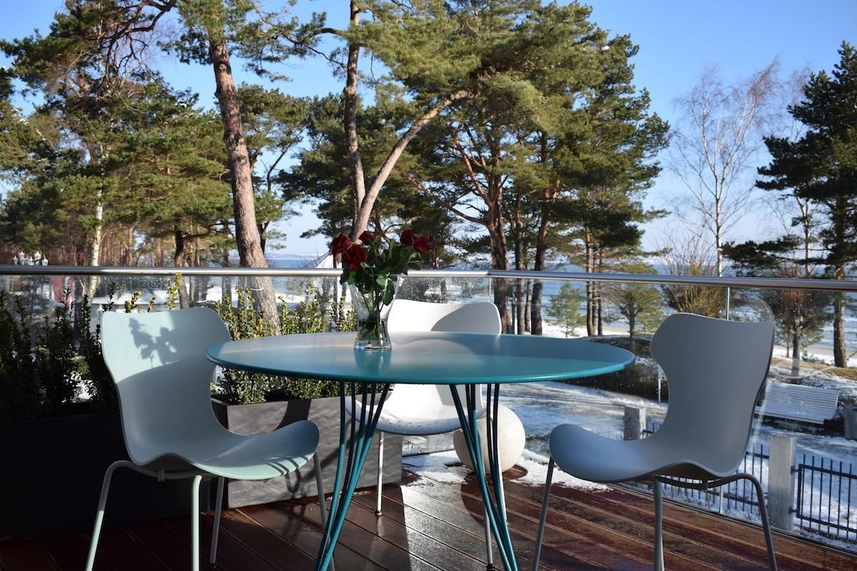 Ferienwohnung Binz Balkon