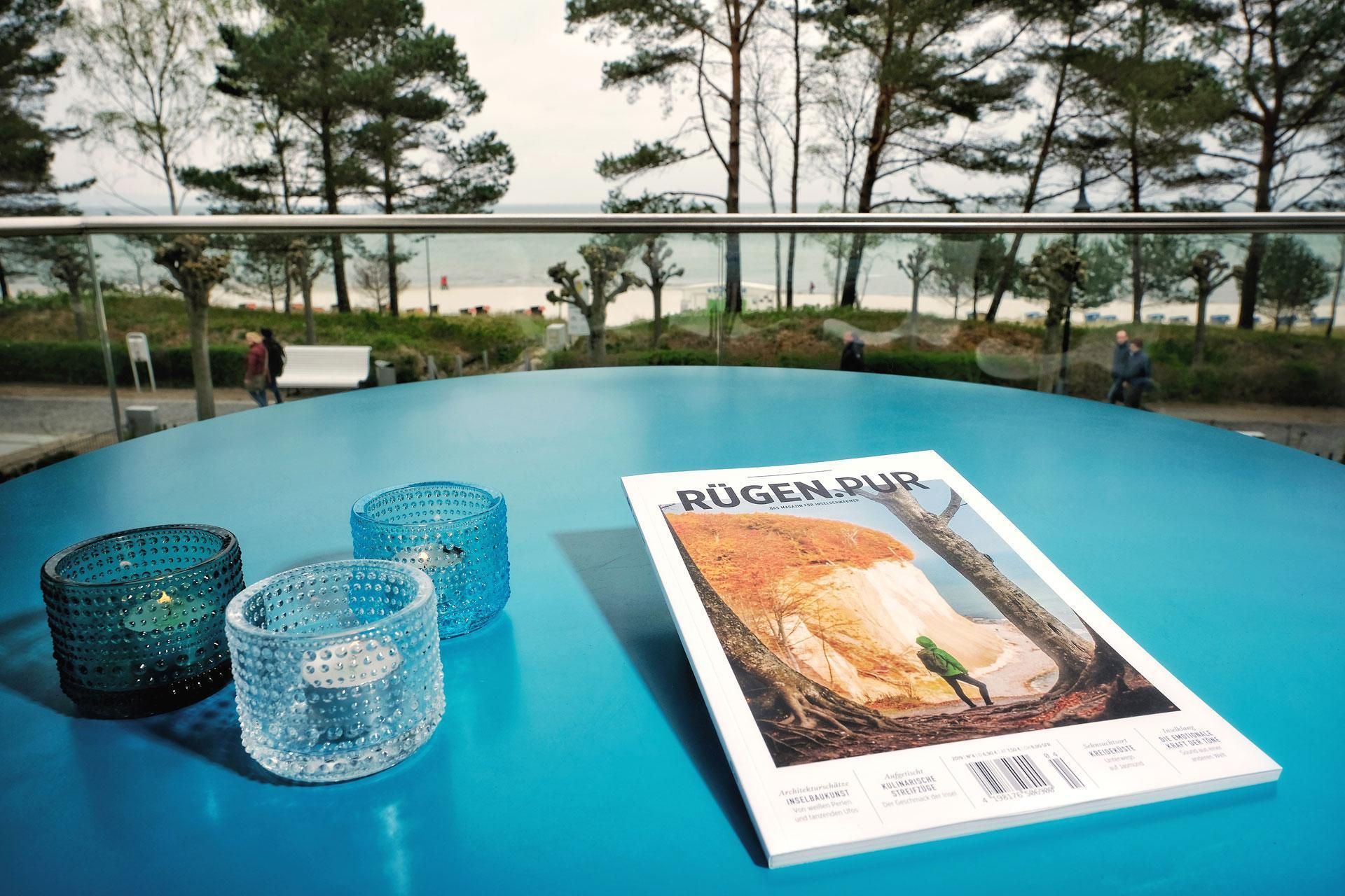 Ferienwohnung Binz Balkon Meerblick