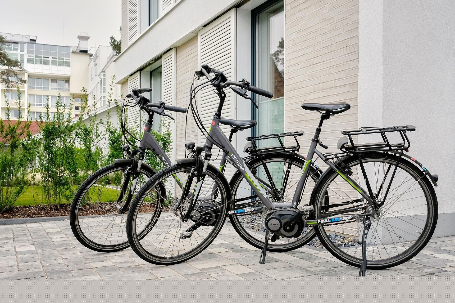 Ferienwohnung Binz mit eigenen Fahrrädern
