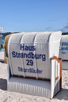 Fewo Binz mit Strandkorb