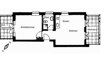 helle Ferienwohnung Binz