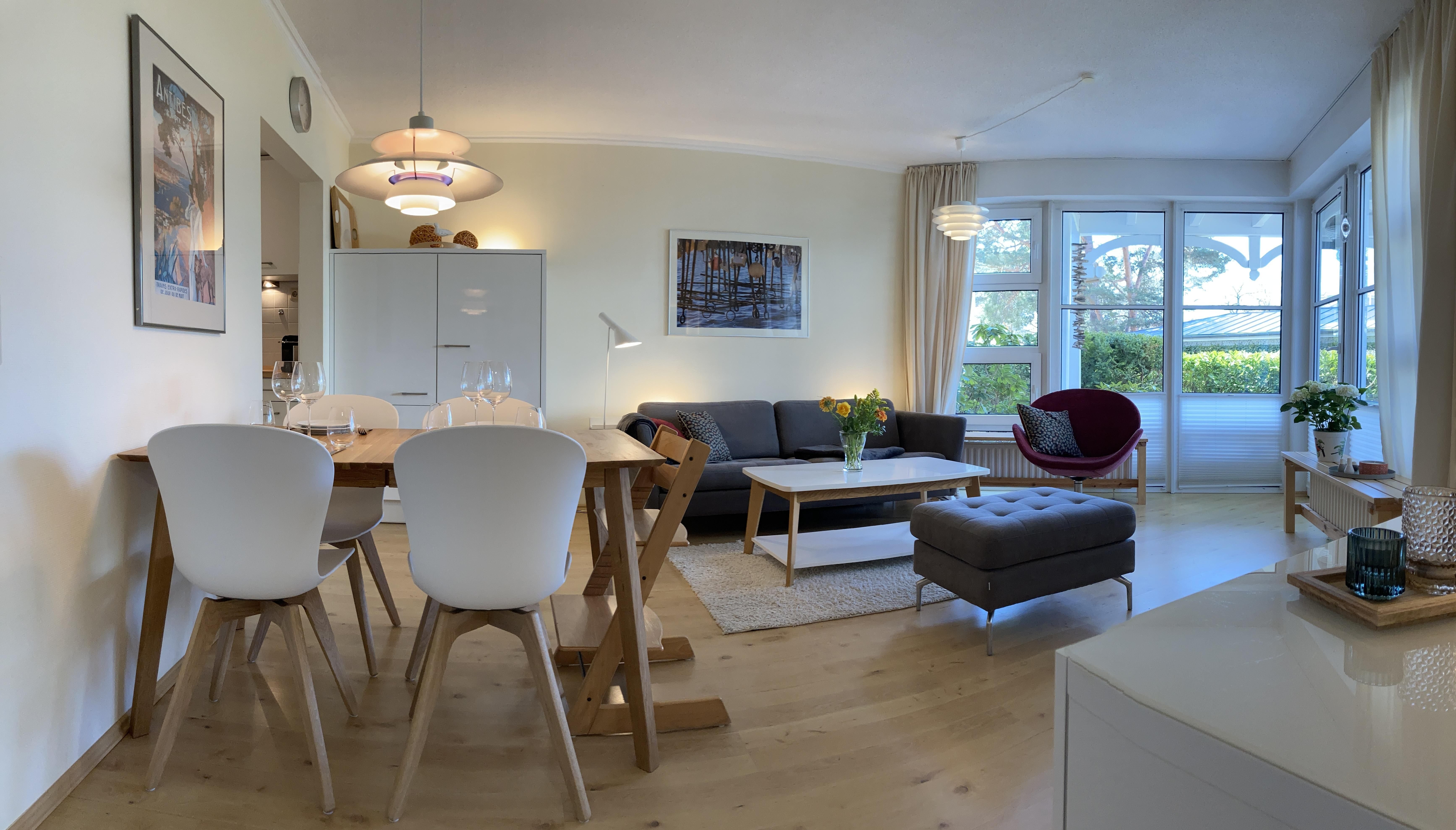 moderne Ferienwohnung Haus Strelasund Strandpromenade