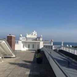 Villa Sirene Dachterrasse Meerblick