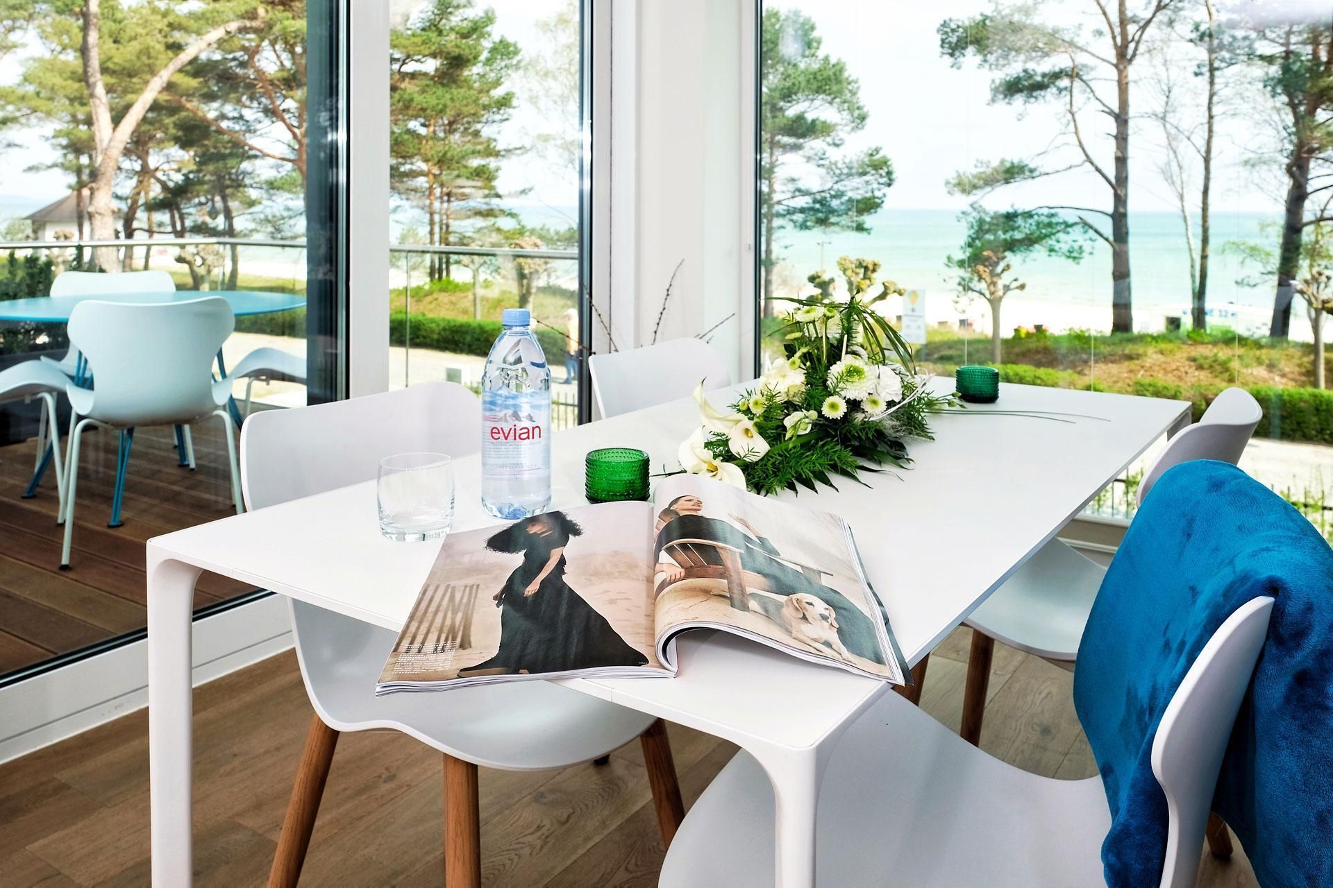 exklusive Ferienwohnung Binz Strandpromenade Meerblick