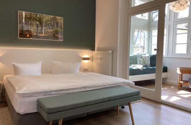 Ferienwohnung Binz zentral Wintergarten