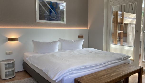 Ferienwohnung Binz Boxspringbett
